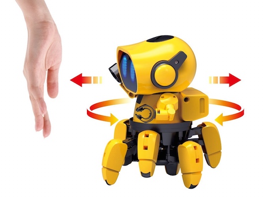 Elekit Follow Infrared Radar Hexapod Robot - Six-legged walking robot kit - Japan Trend Shop