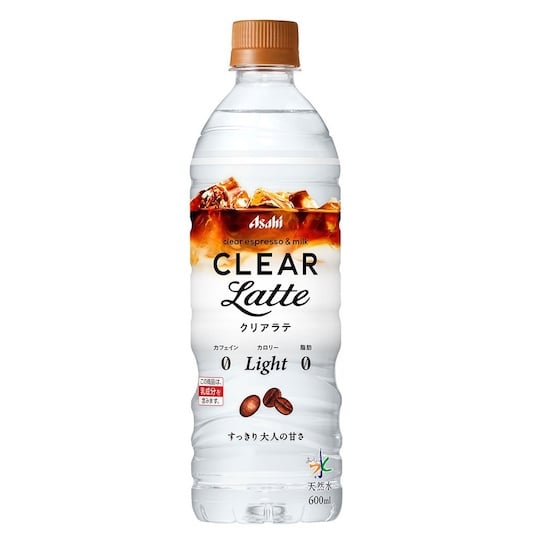 Asahi Clear Latte Coffee-Flavored Water (Pack of 12) - Espresso extract and milk taste - Japan Trend Shop