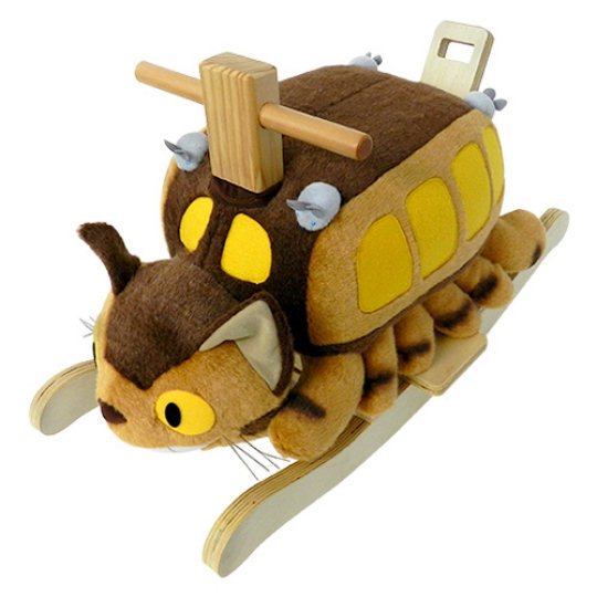Totoro Catbus Rocking Horse - Studio Ghibli children's toy - Japan Trend Shop