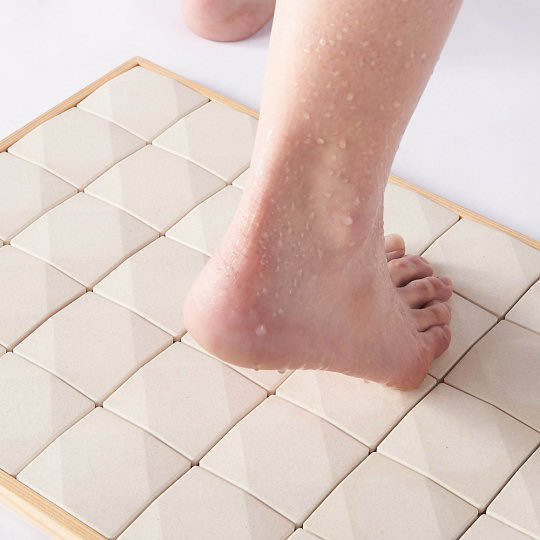 Egg Tile Mat - Bath mat made from egg shells - Japan Trend Shop