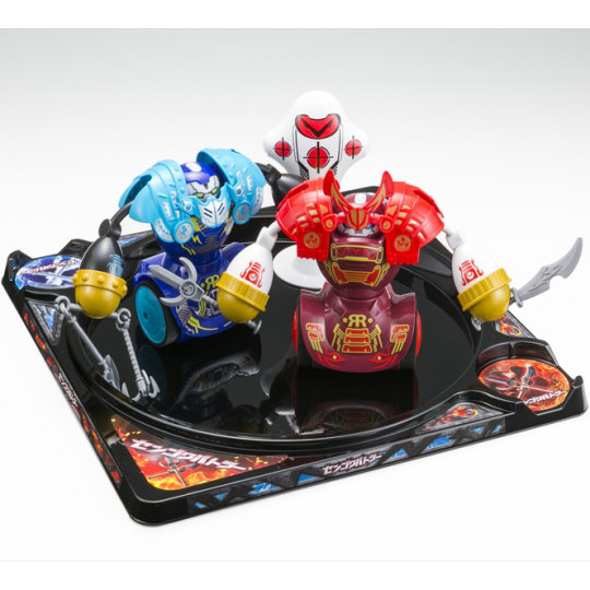 Sengoku Battle Robots Set - Samurai and ninja-style fighting robots toy - Japan Trend Shop