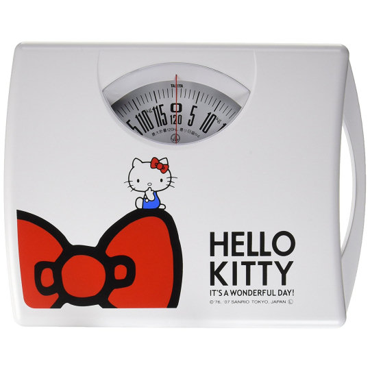 Hello Kitty Body Weight Scales - Mechanical bathroom scales - Japan Trend Shop