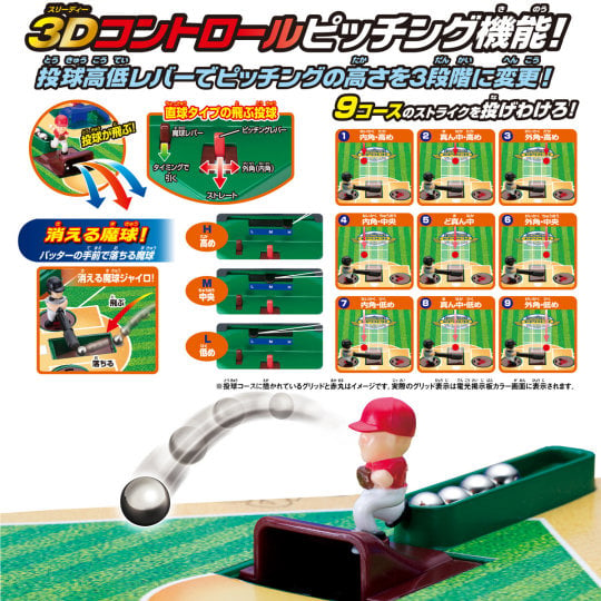 3D Ace Baseball Monster Control - Multi-function real action baseball game toy - Japan Trend Shop
