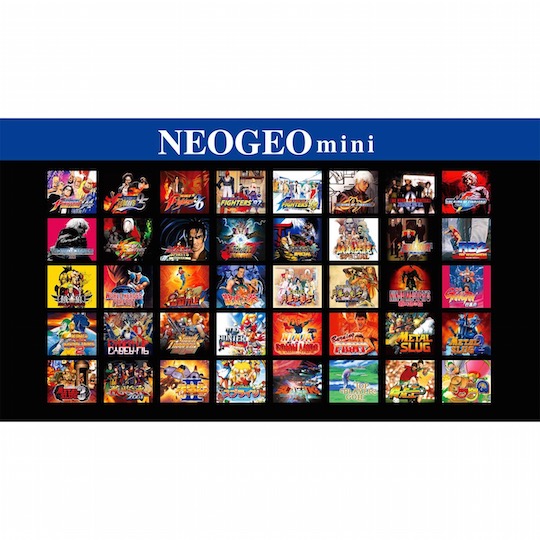 Neo Geo Mini - Retro arcade machine console - Japan Trend Shop