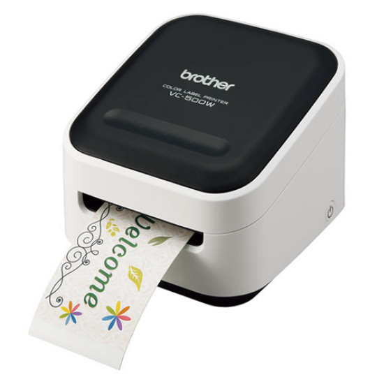 Brother VC-500W P-touch Color Label Printer - Office full-color compact thermal label printing - Japan Trend Shop
