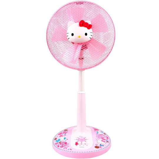 Hello Kitty Standing Floor Fan - Sanrio character design - Japan Trend Shop