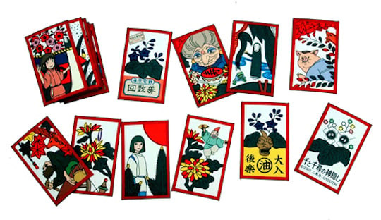 Spirited Away Hanafuda Card Set - Studio Ghibli anime movie theme - Japan Trend Shop