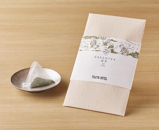 Fujiya Hotel Original Green Tea - Hakone resort hotel ryokucha tea bags - Japan Trend Shop