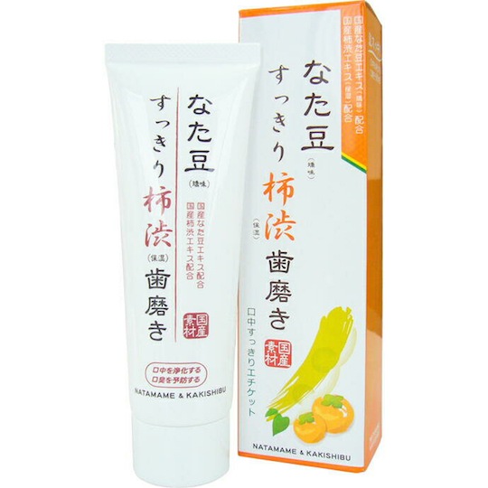 Natamame Sword Bean Persimmon Juice Toothpaste (3 Pack) - Oral hygiene product made from Japanese plants - Japan Trend Shop