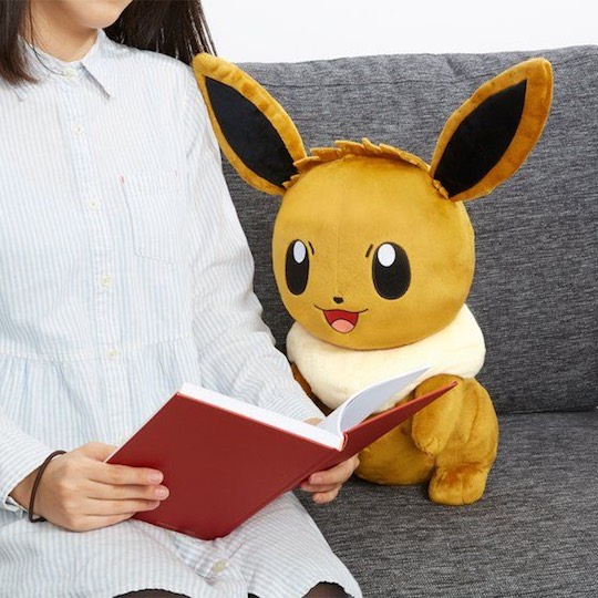 Pokemon Eevee PC Cushion - Nintendo character computer keyboard wrist rest plush toy - Japan Trend Shop