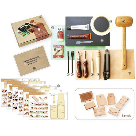 Premium Leather Crafts Sewing Tool Set