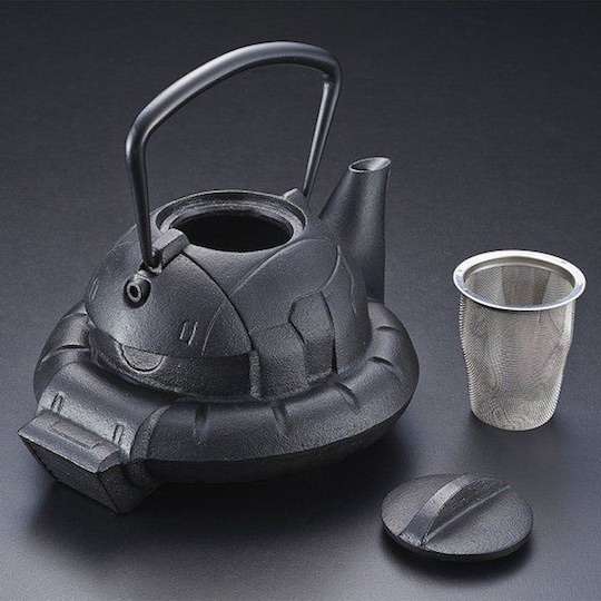 Nanbu Tekki Gundam Zaku Iron Teapot - Traditional cast-iron collector's item - Japan Trend Shop
