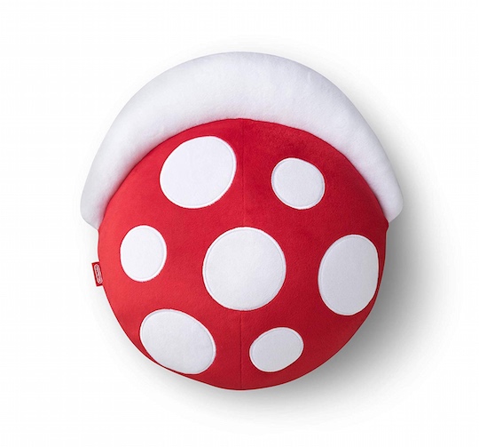 Mario Piranha Plant Cushion & Warp Pipe Mini Blanket - Nintendo video game design - Japan Trend Shop