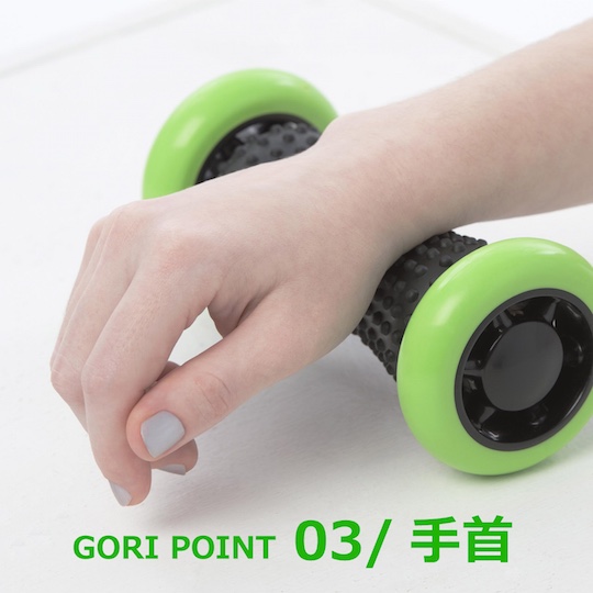 Gori Gori Roller Shiatsu Massager - For feet, legs, arms, wrists - Japan Trend Shop