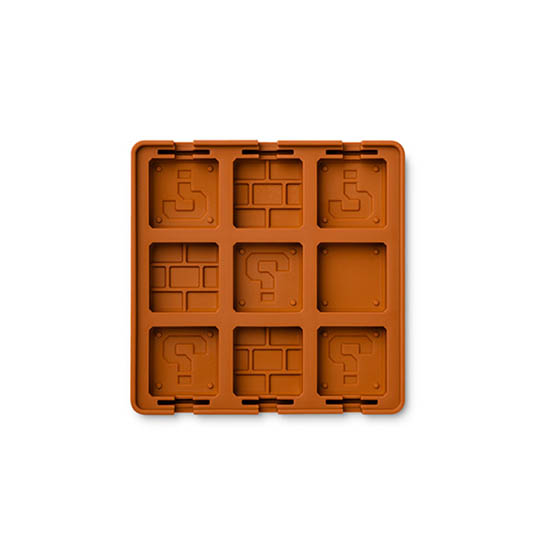 Super Mario Block Silicone Chocolate Cube Tray - Make ice cubes, chocolate in Nintendo game theme - Japan Trend Shop