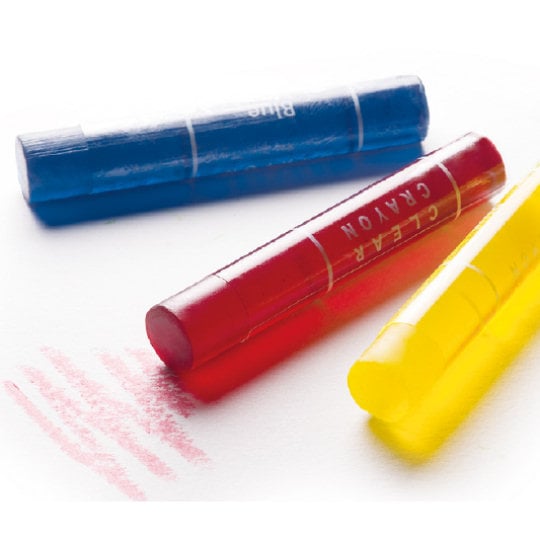Kokuyo Transparent Crayons - Oil gel clear drawing tools - Japan Trend Shop