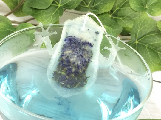 Butterfly Pea Mint Frog Tea Bags - Blue-color natural tea - Japan Trend Shop