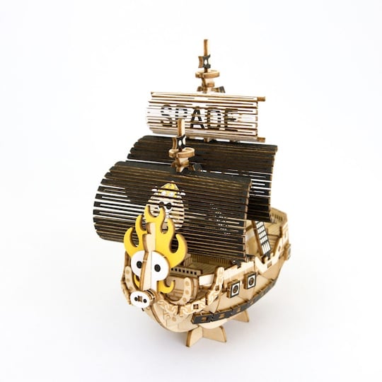 One Piece Ships Wooden Models - Thousand Sunny, Going Merry, Spade Pirates vessels - Japan Trend Shop