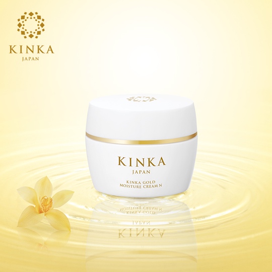 Kinka Gold Moisture Cream N - High-quality face cream with gold leaf - Japan Trend Shop