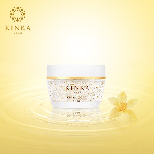 Kinka Gold Eye Gel - Gold leaf beauty product - Japan Trend Shop