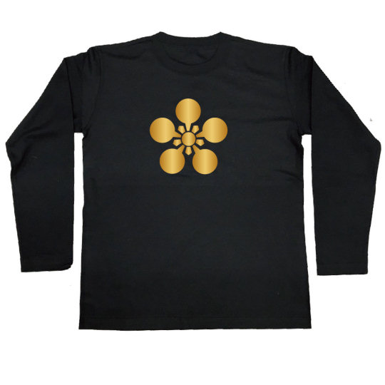 Maeda Keiji Samurai Crest T-shirt - Japan civil war period famous clan design - Japan Trend Shop