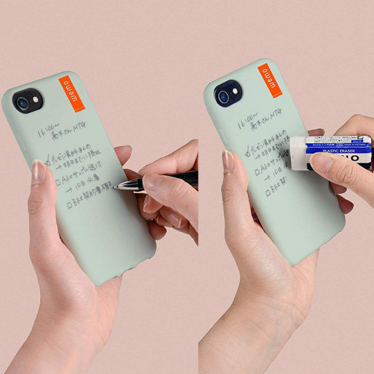 Wemo Writable iPhone 7/8, X/XS Case - Phone erasable memo pad cover - Japan Trend Shop