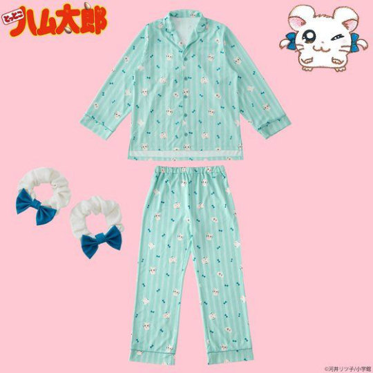 Hamtaro Pajamas - Manga, anime character pyjamas - Japan Trend Shop