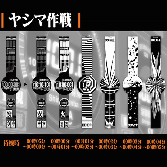 Sony FES Watch U Evangelion Model - Customizable designer e-paper wristwatch - Japan Trend Shop