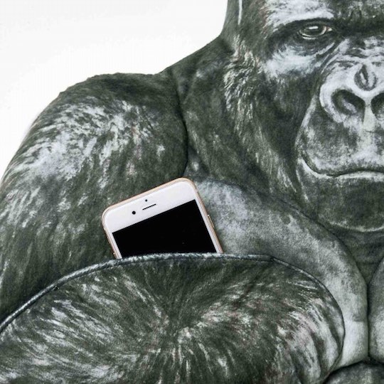 Shabani Gorilla Arm Pillow - Celebrity primate cushion - Japan Trend Shop