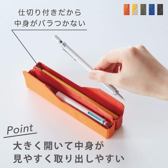 Pacali Pen Case - Magnetized dual storage - Japan Trend Shop
