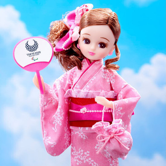 Tokyo 2020 Olympics Paralympics Yukata Licca-chan - Summer Olympic and Paralympic Games kimono doll - Japan Trend Shop