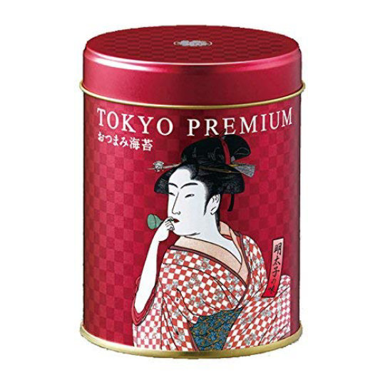Yamamoto Nori Kabuki, Ukiyoe Seaweed Cans - High-quality nori seaweed in decorative cans - Japan Trend Shop