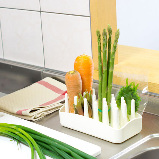 PLYS Veggie Mage Vegetable stand - Helps keep food in refrigerator fresh for longer - Japan Trend Shop