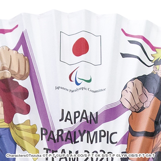 Tokyo 2020 Olympics and Paralympics Folding Fan - Japanese Olympic/Paralympic Committee, anime character design - Japan Trend Shop