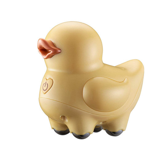 Body Esthe Rilapiyo Massager - Duck-shaped, body heating massage device - Japan Trend Shop