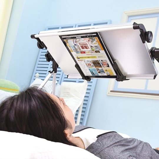 Portable Device Holder Stand for Lying Down