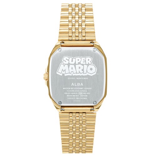 Seiko Alba Super Mario Famicom Series Watch - Nintendo video game character wristwatch - Japan Trend Shop