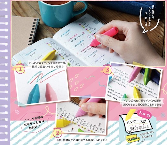 Sakura Pastels - Milky, Pop, and Retro color crayons - Japan Trend Shop
