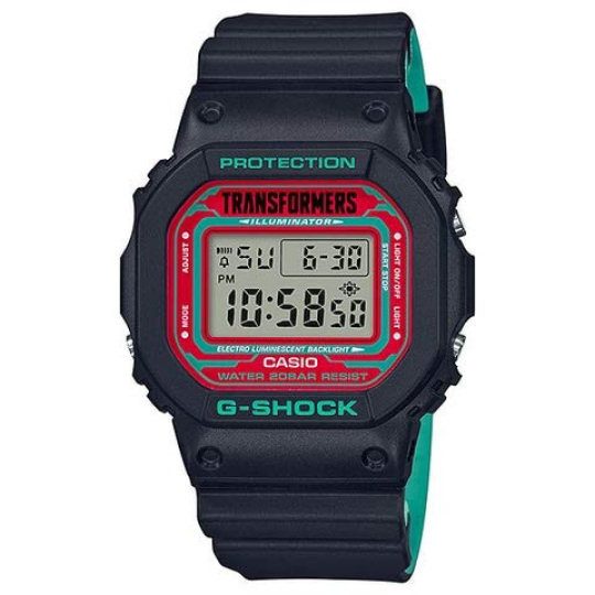 G-Shock Transformers Watch DW-5600TF19-SET - Casio wristwatch, Nemesis Prime toys collaboration - Japan Trend Shop