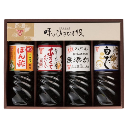 Fundokin Japanese Cooking Seasoning Set - Essential washoku cuisine condiments assortment - Japan Trend Shop