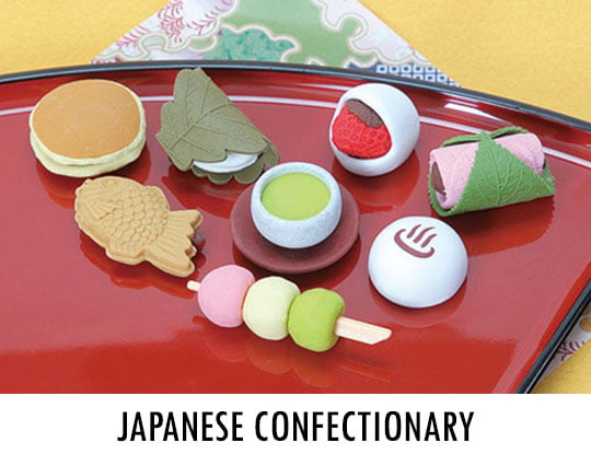 Yummy Japanese Food Erasers (Pack of 60) - Pencil-removing rubbers in kawaii shapes - Japan Trend Shop