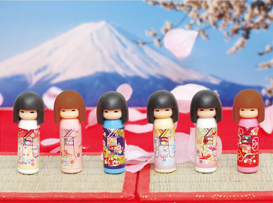 Traditional Japanese Items Eraser Set (Pack of 60) - Geisha, Mt Fuji, Daruma, kokeshi, and more - Japan Trend Shop