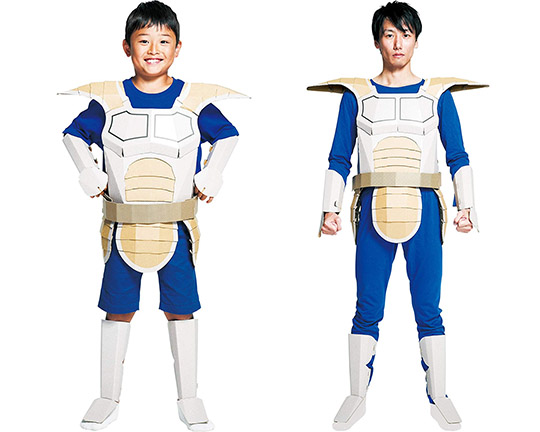 Dragon Ball Z Combat Uniform Cardboard Costume Kit - Anime character cosplay item - Japan Trend Shop