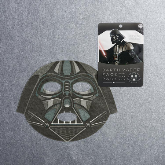 Darth Vader Face Pack (3 Pack) - Star Wars character-themed beauty mask - Japan Trend Shop