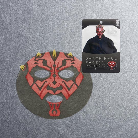 Darth Maul Face Pack (3 Pack) - Star Wars character-themed beauty mask - Japan Trend Shop