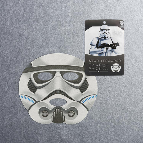 Stormtrooper Face Pack (3 Pack) - Star Wars character-themed beauty mask - Japan Trend Shop