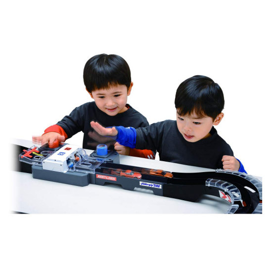 Tomica Speedway Go! Go! Accelerator Circuit - Electric speedway playset with Honda NSX car - Japan Trend Shop