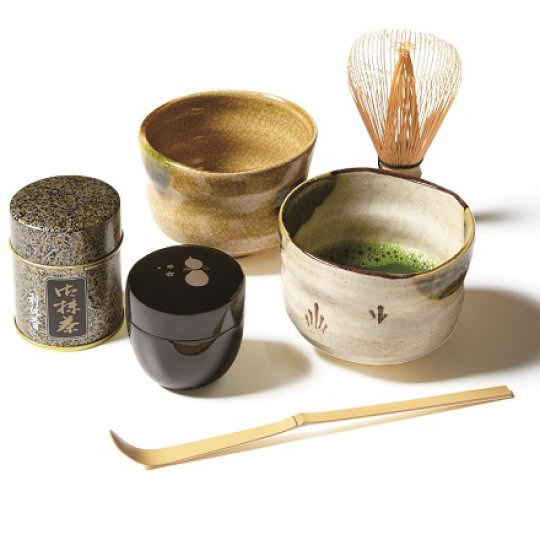 Rikyuen Japanese Tea Ceremony Set - All-in-one chado tea ceremony utensils box - Japan Trend Shop