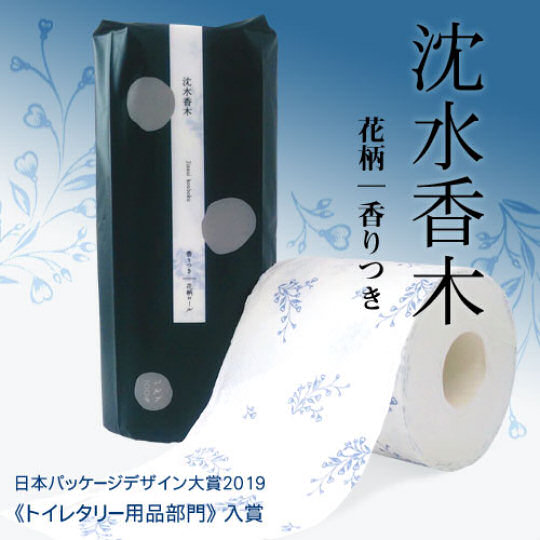 Jinsui Kouboku Driftwood Scent Luxury Toilet Paper (6 Rolls) - Premier, high-quality aromatic toilet paper - Japan Trend Shop