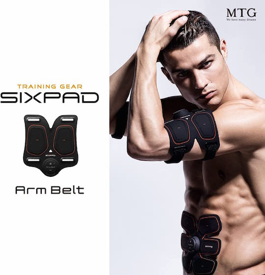 SixPad Arm Belt Training Gear - EMS arm muscle toning system - Japan Trend Shop